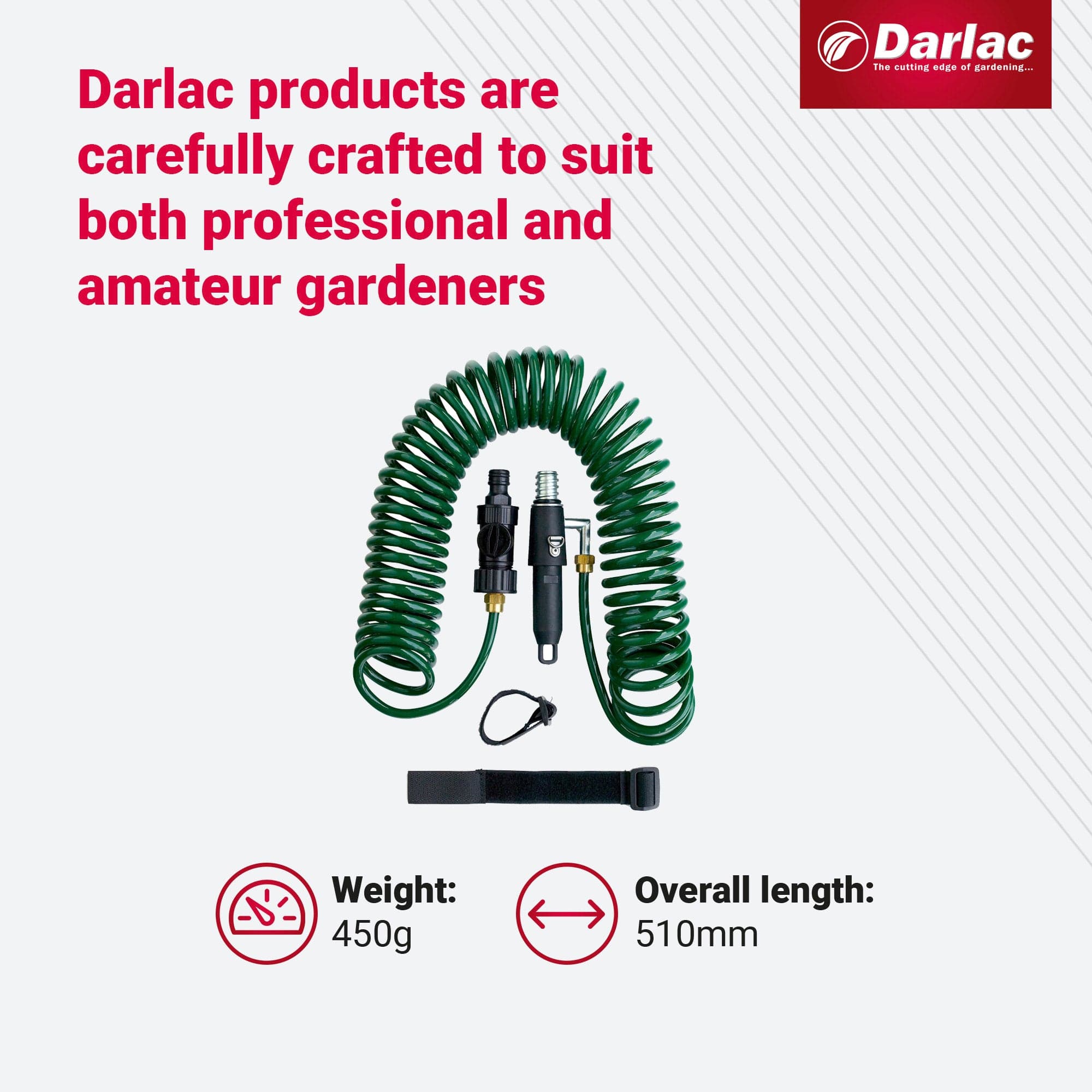 Darlac Swop Top Spiralflow Coil Hosepipe