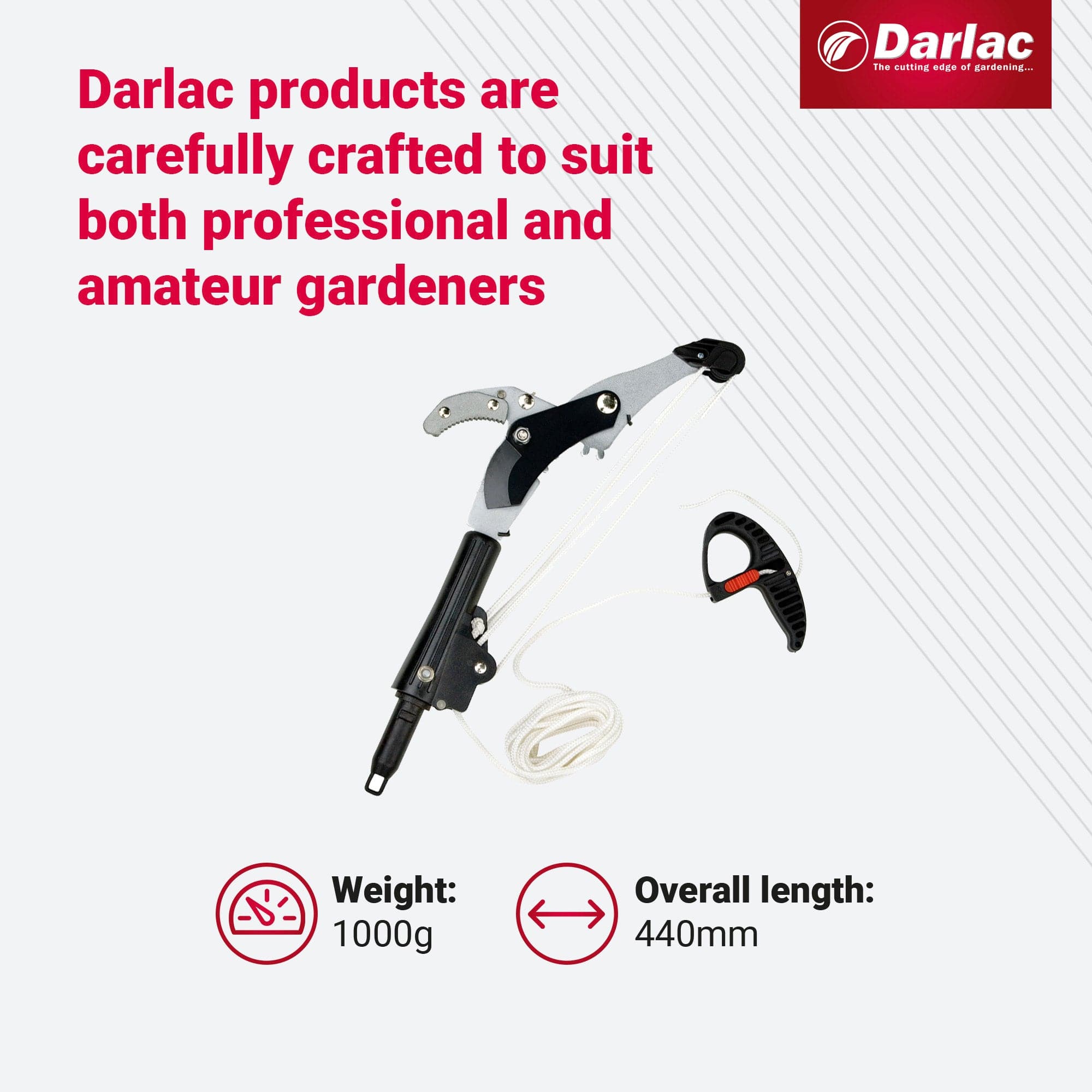Darlac Swop Top Geared Anvil Tree Pruner Head