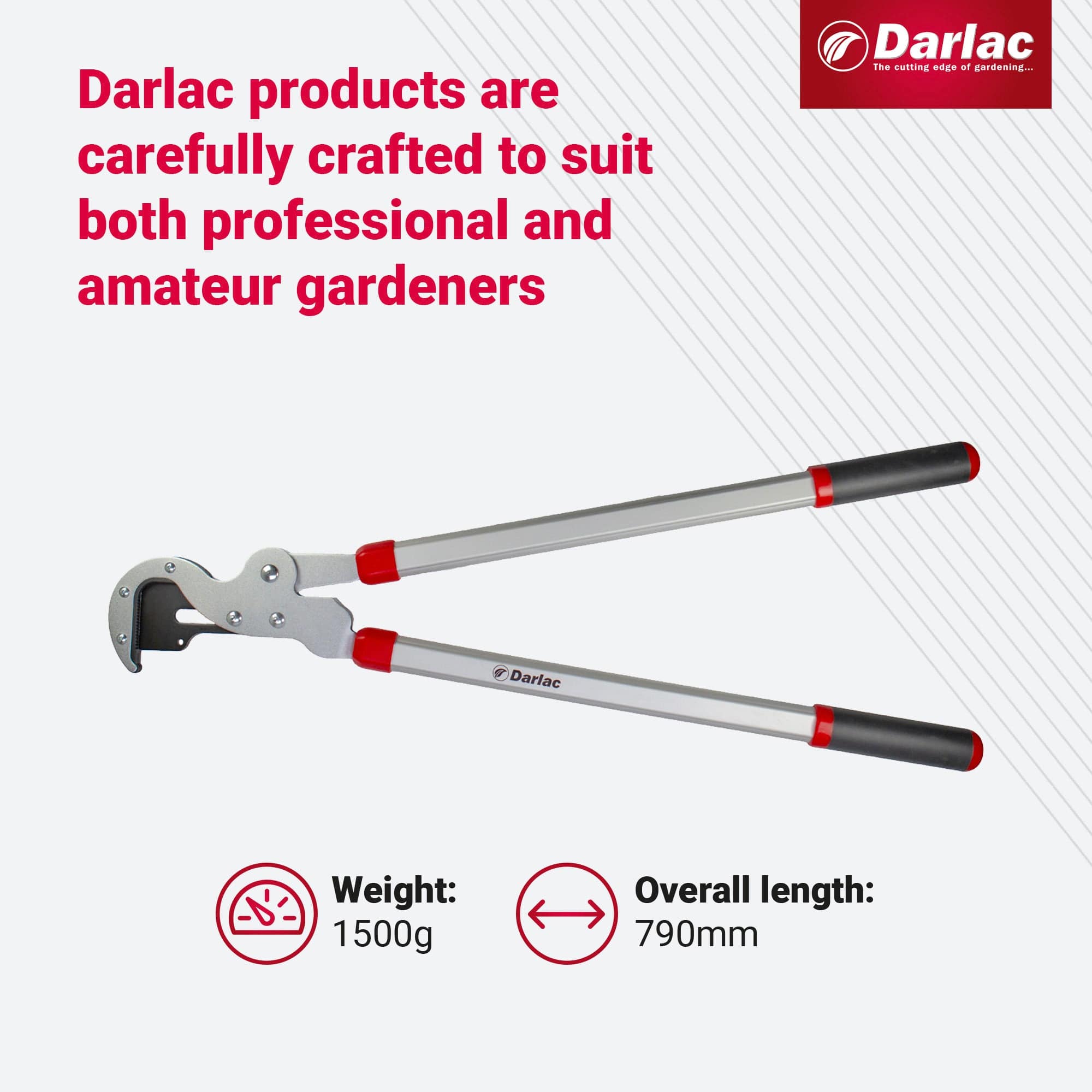 Darlac Heavy Duty Geared Anvil Lopper