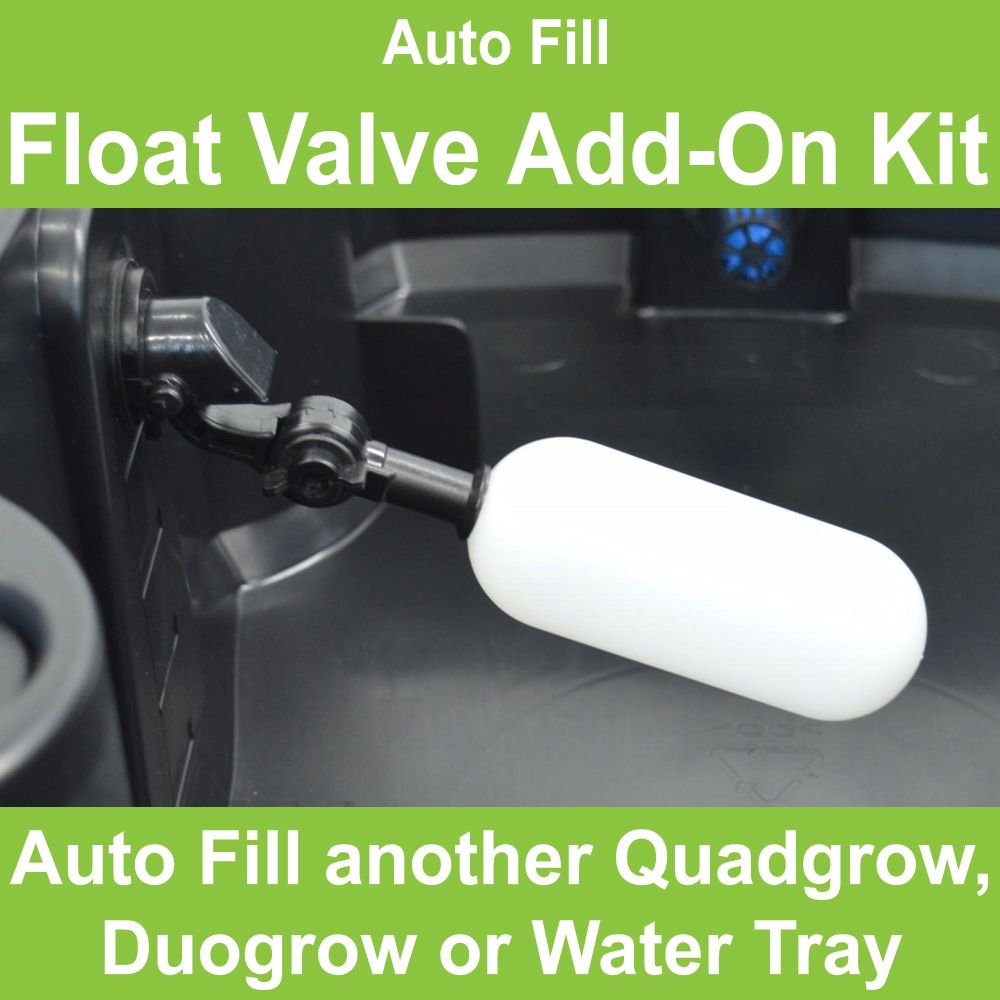 Quadgrow Auto Fill Float Valve Add-On Kit x 2
