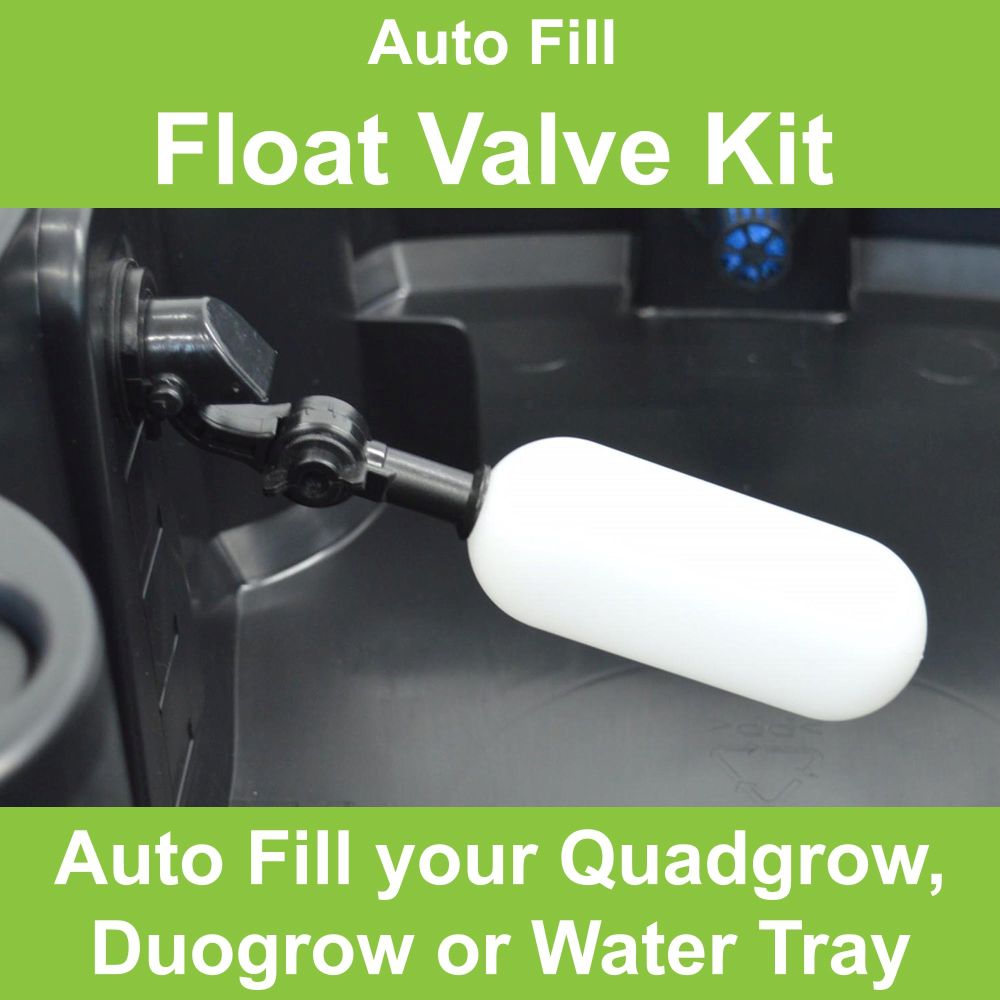 Quadgrow Auto Fill Float Valve Kit x 2