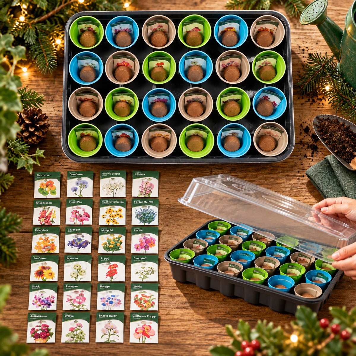 Grow a Little Joy – Flower Seed Christmas Advent Calendar