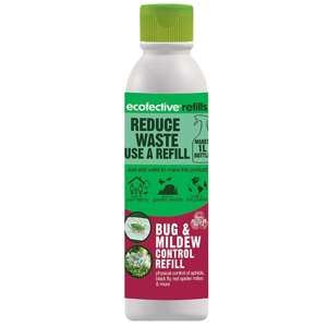 Ecofective Bug & Mildew Control Spray and Concentrate Refill
