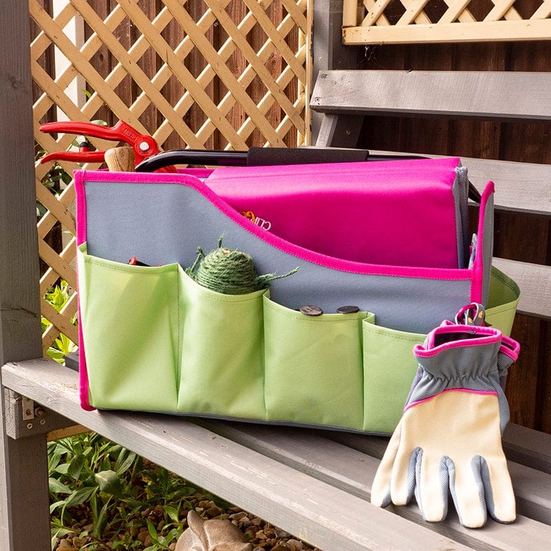 Rigid Tool Bag Pink & Blue