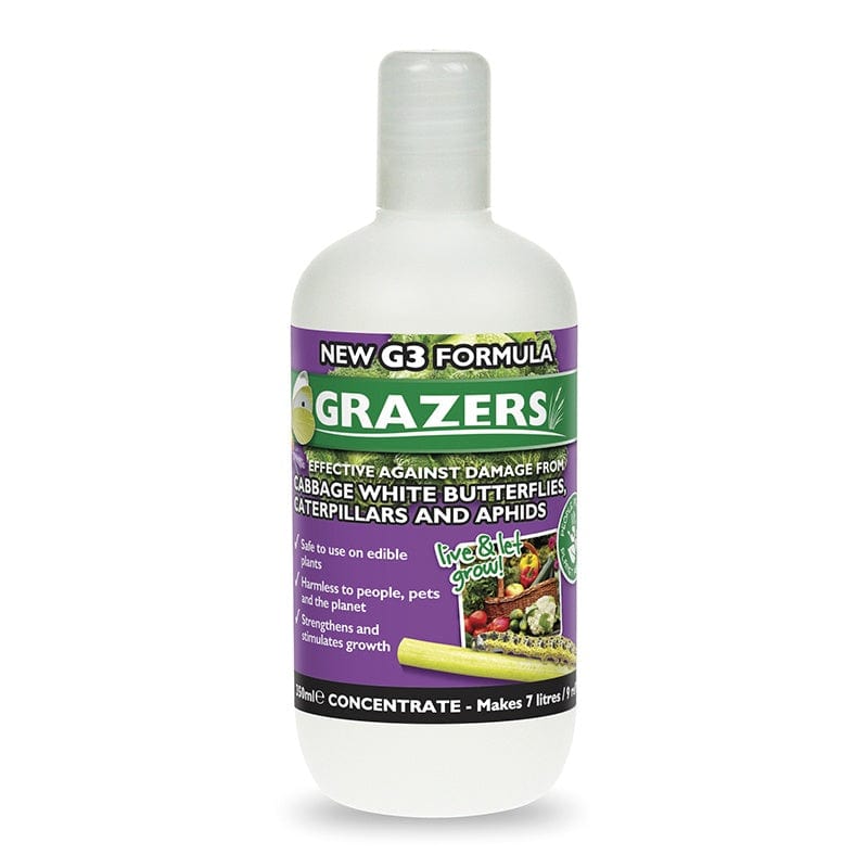 Grazers Cabbage White Butterfly, Caterpillars and Aphid Spray and Concentrate