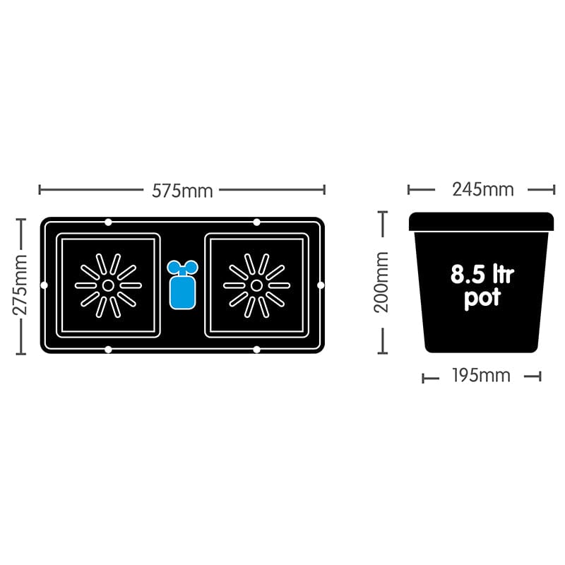 Easy2grow Irrigation Kit Extension Module