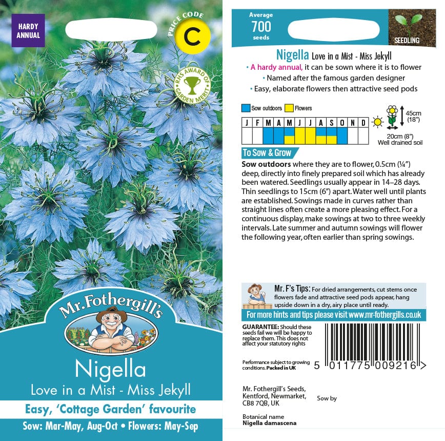 Nigella Miss Jekyll Seeds