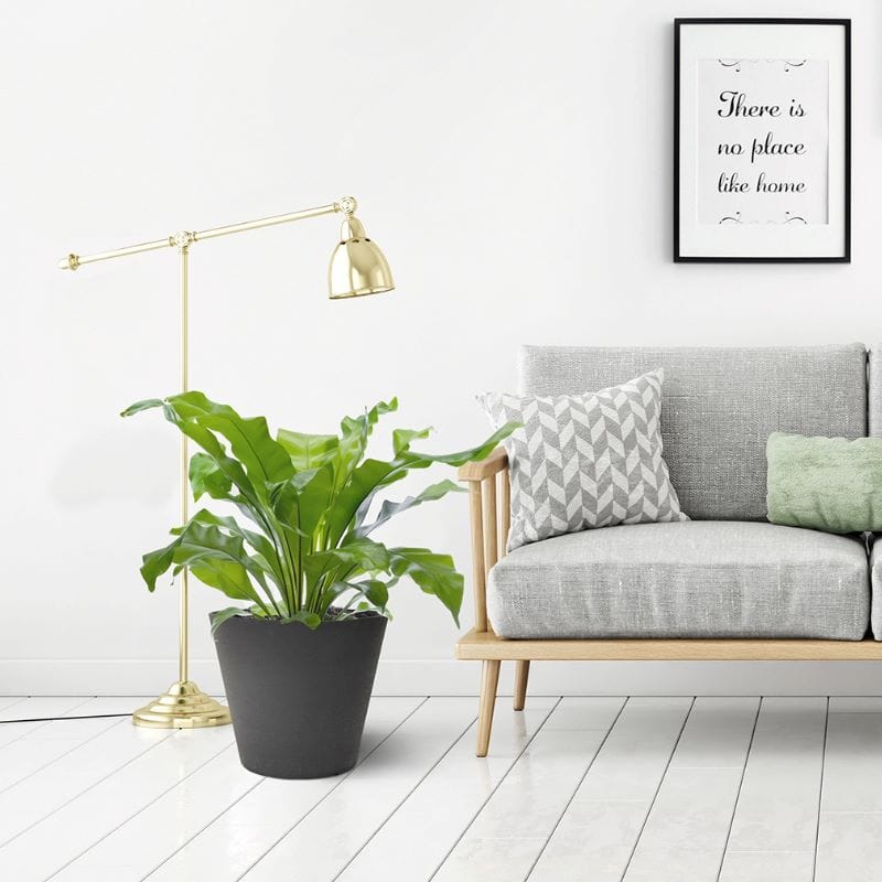 Octavia Recycled and Unbreakable Plant Pot 28cm Slate