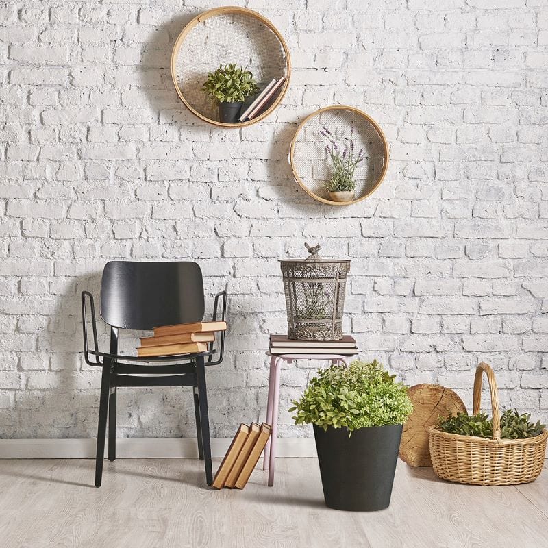 Octavia Recycled and Unbreakable Plant Pot 38cm Slate