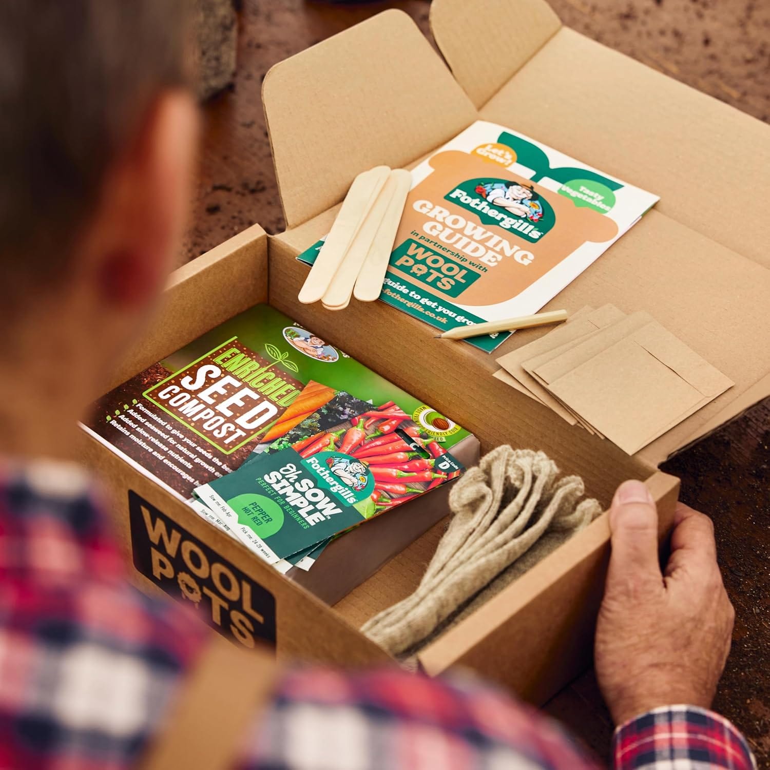 Oh Sow Simple Herbs Growing Kit