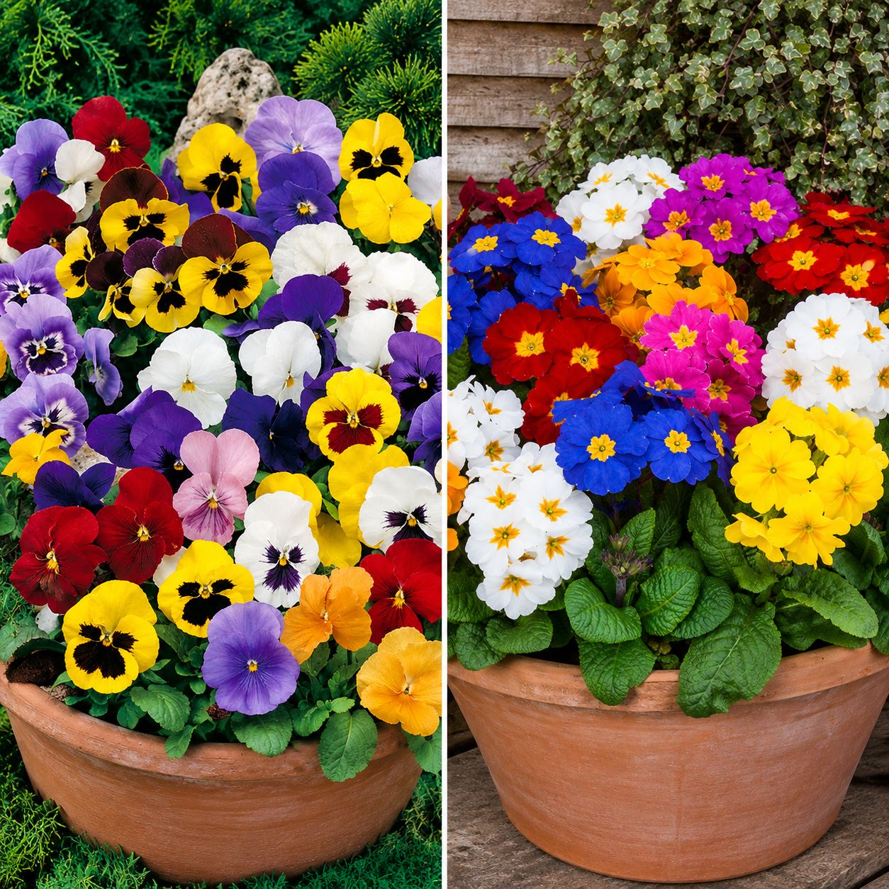 Pansy & Polyanthus Colour Combo Collection