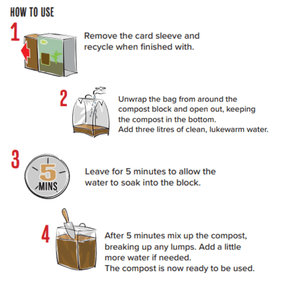 Peat Free Seed Compost - 3 x 10ltr