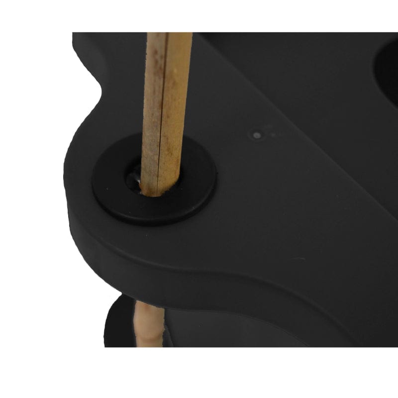 Quadgrow   Watering    System    Mulch    Cap    and    Cane    Support    Lid x 4