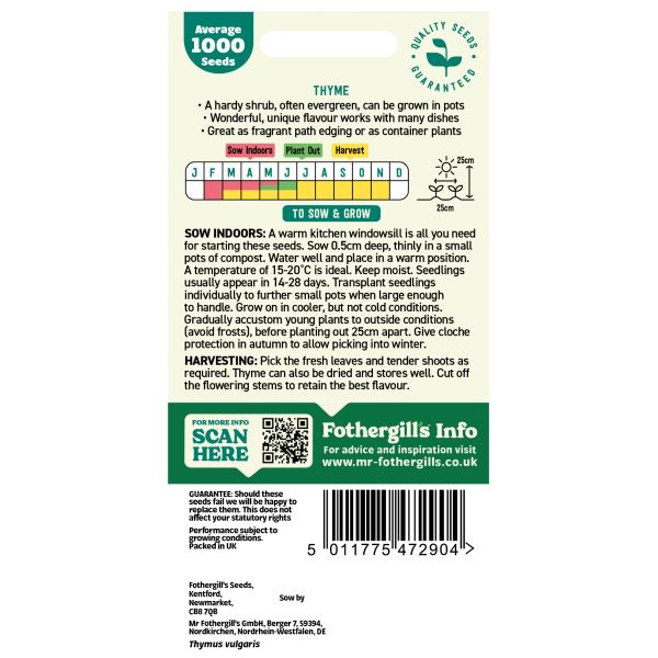 Thyme Seeds