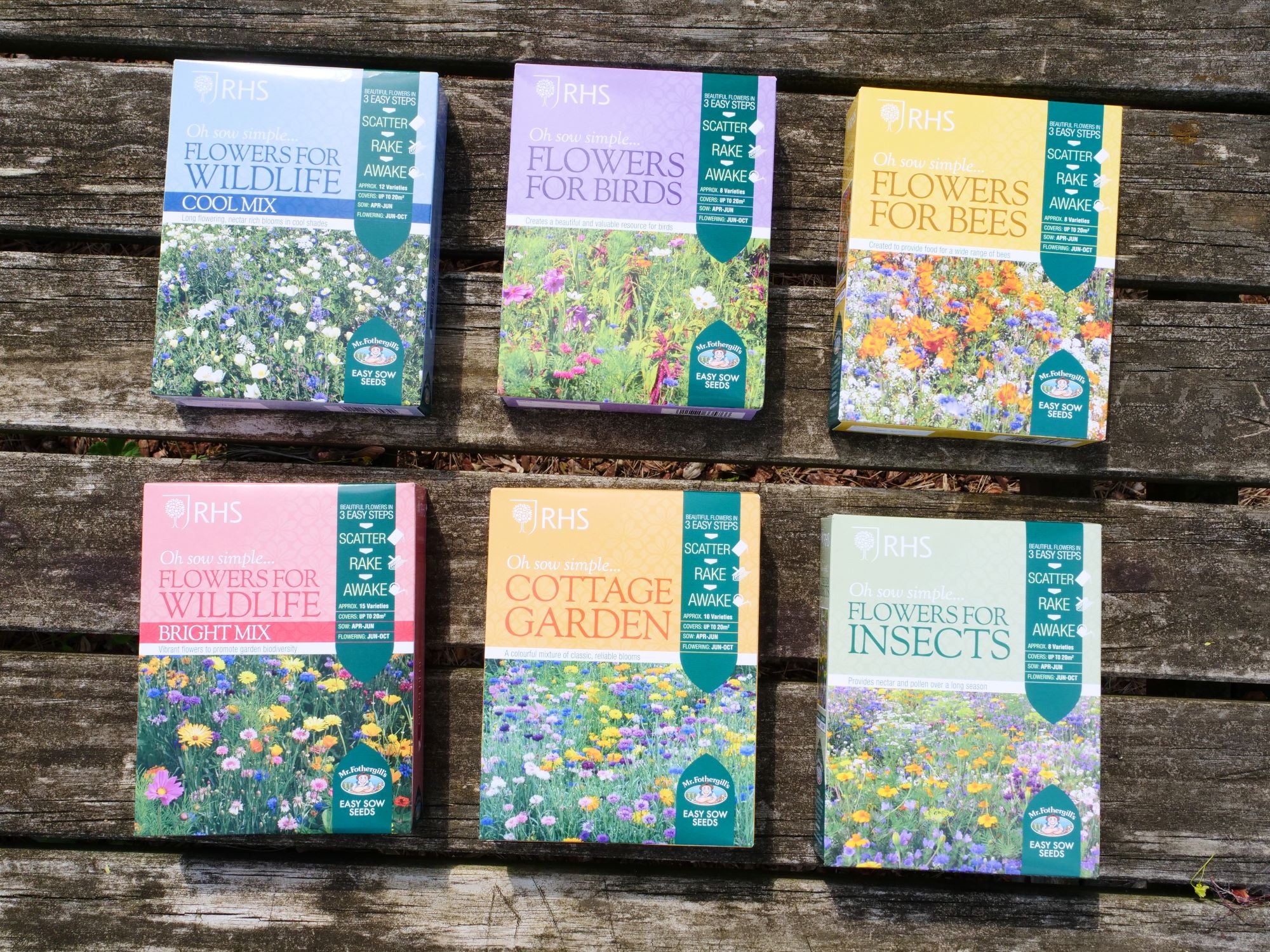 New Royal Horticultural Society’s Flower Seed Mixes: Oh Sow Simple…