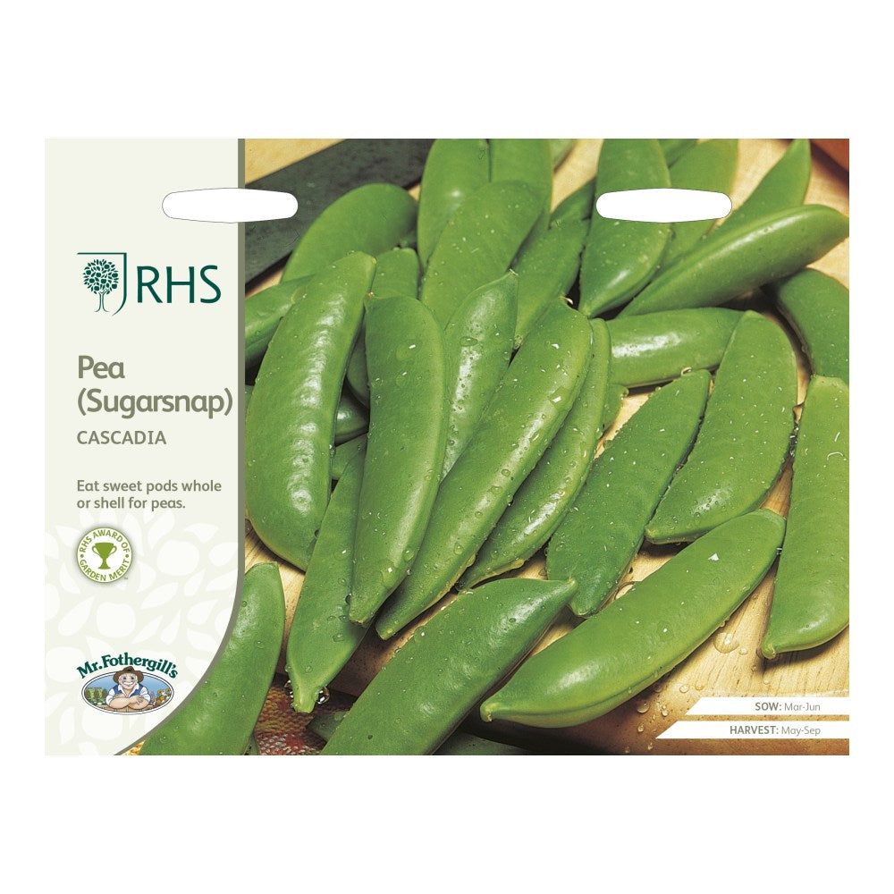RHS Pea (Sugarsnap) Cascadia Seeds