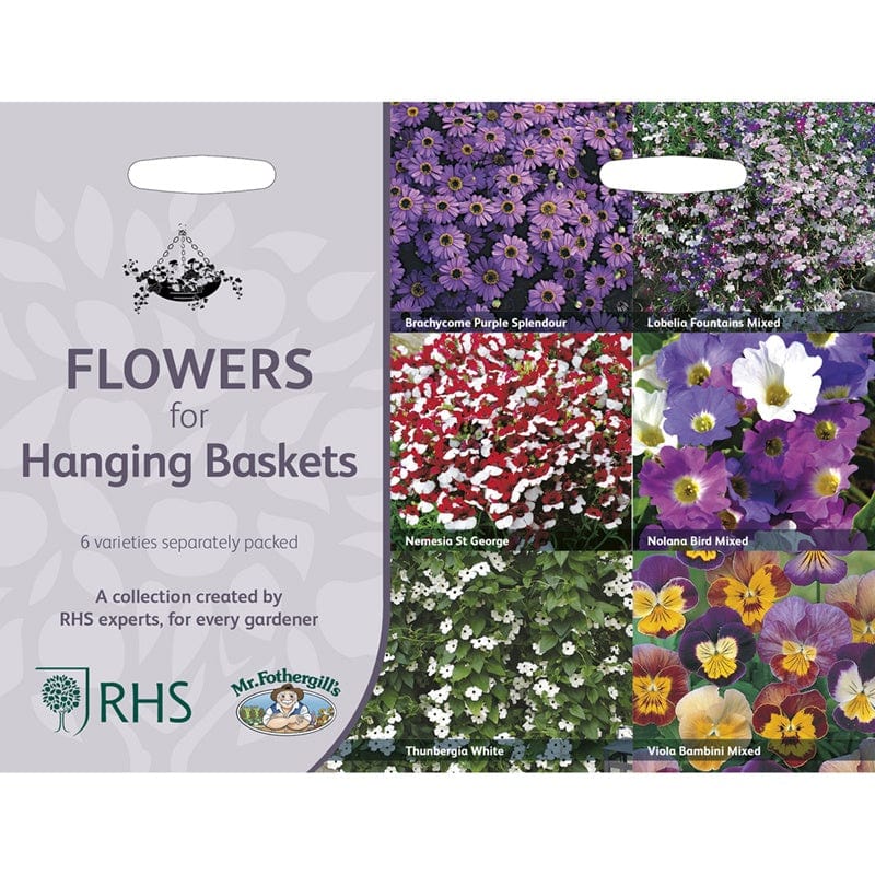 RHS Flowers for Hanging Baskets Seed Collection