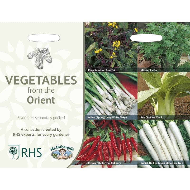 RHS Vegetables from the Orient Seed Collection