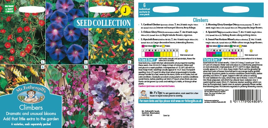 Mixed Climber Seed Collection