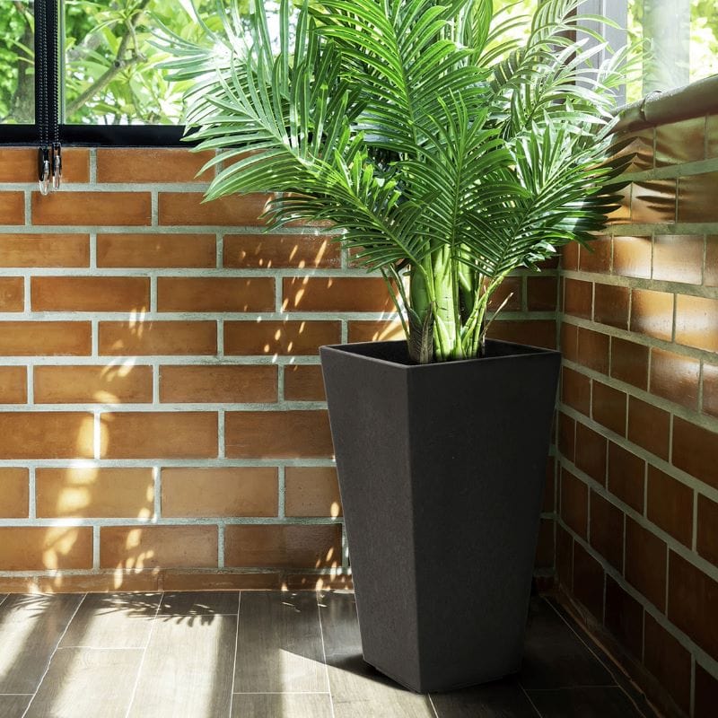 Sonata Recycled and Unbreakable Plant Pot 50cm Slate