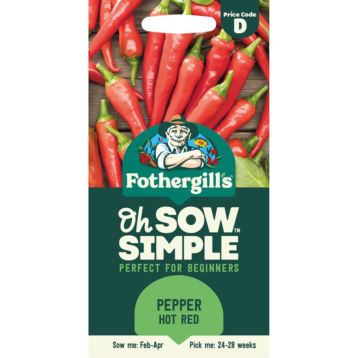 Oh Sow Simple - Red Hot Pepper Seeds