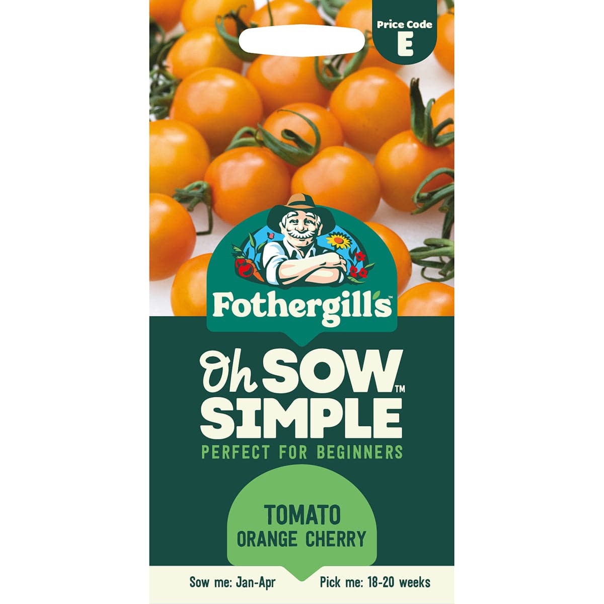 Oh Sow Simple - Tomato Orange Cherry Seeds
