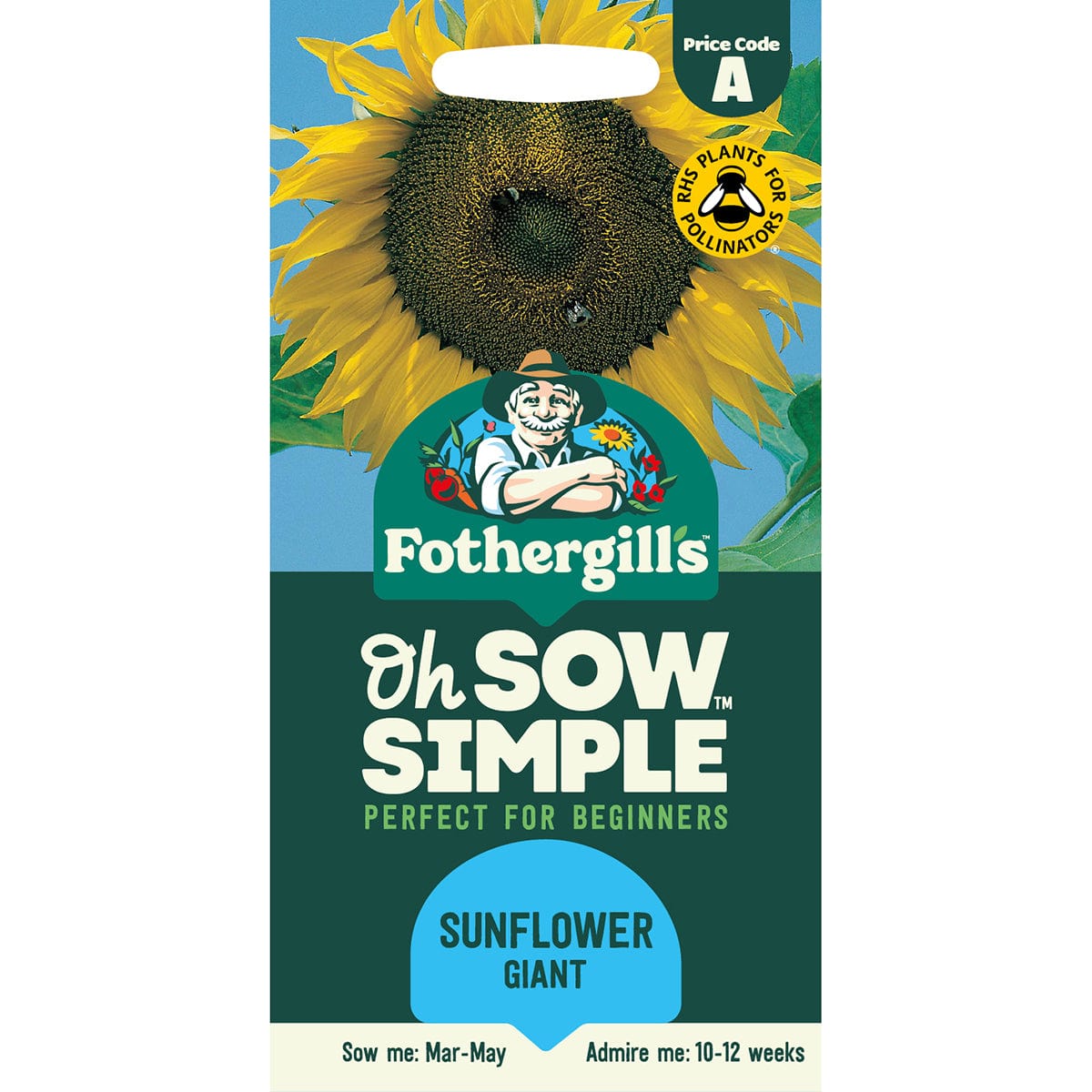 Oh Sow Simple - Sunflower Giant Single Flower Seeds