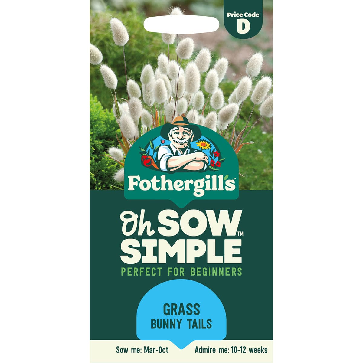 Oh Sow Simple - GRASS Bunny Tails Seeds