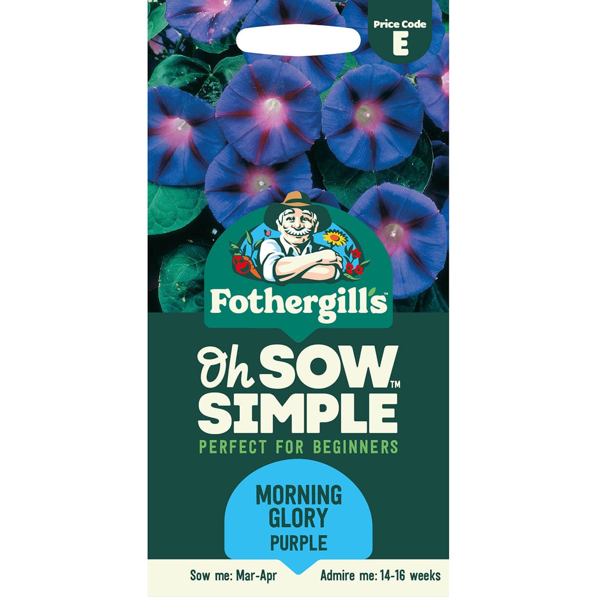 Oh Sow Simple - MORNING GLORY Purple