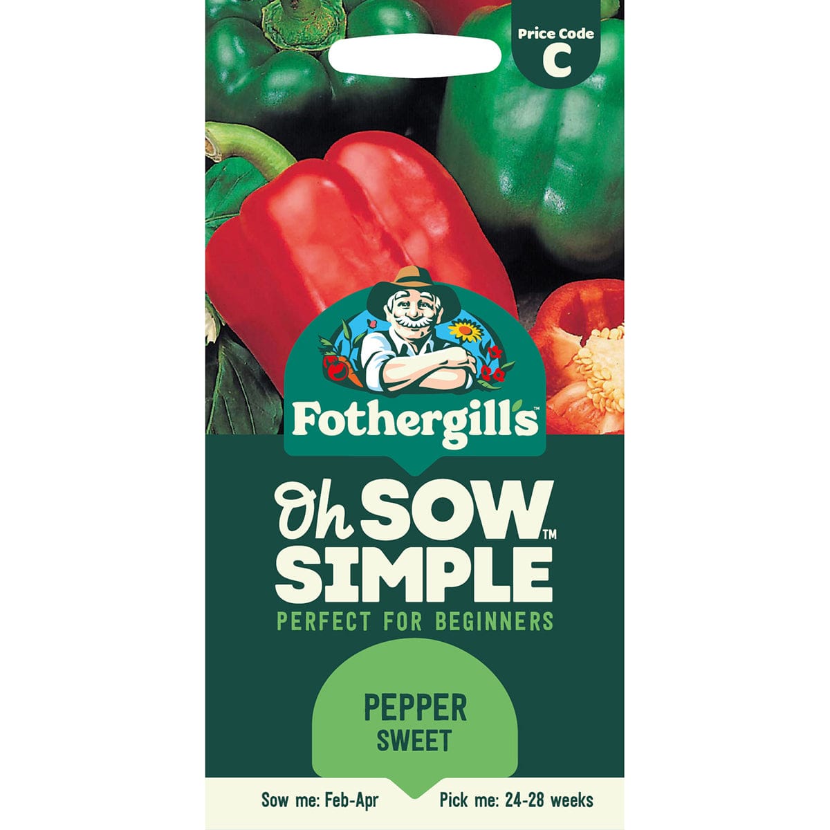 Oh Sow Simple - Sweet Red Pepper Seeds