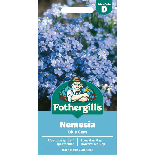 Nemesia Blue Gem Seeds