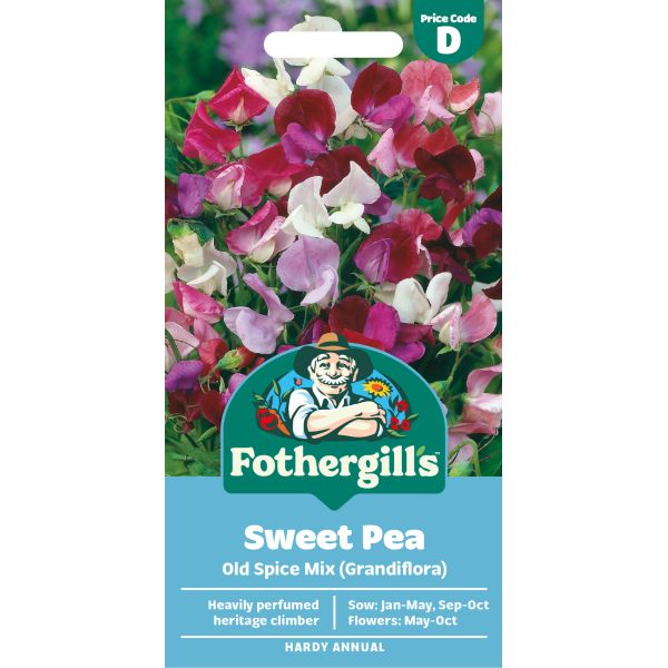 Sweet Pea Old Spice Mixed Seeds