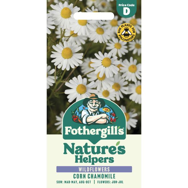 Nature's Helpers Corn Chamomile Wildflower Seeds