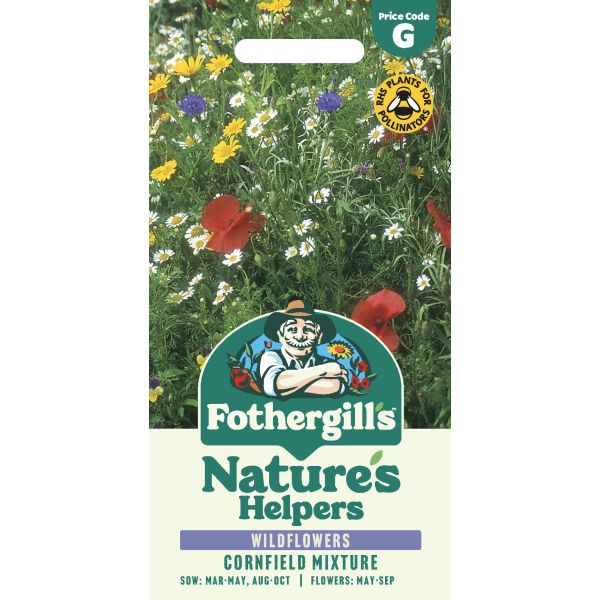 Natures Helpers Wildflower Cornfield Mixture Seeds