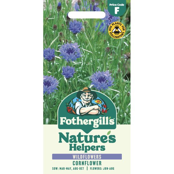 Natures Helpers Cornflower Wild Cornflower Seeds