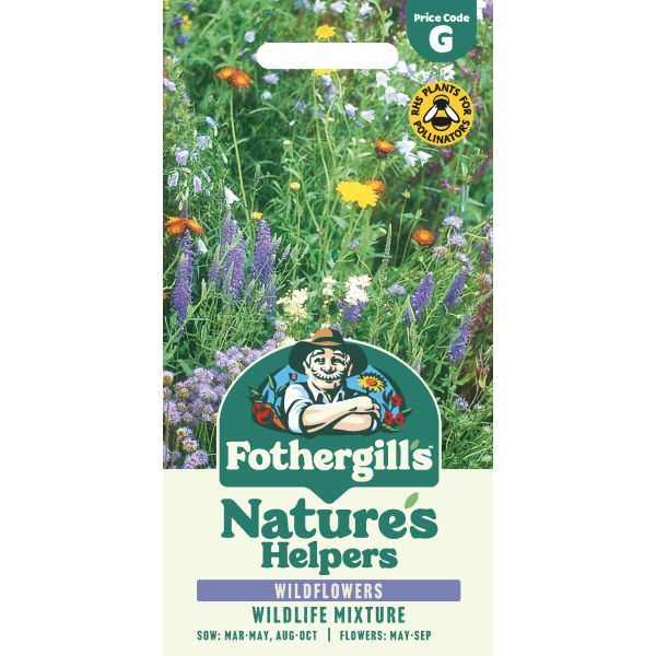 Natures Helpers Wildflower Wildlife Seeds Mixture