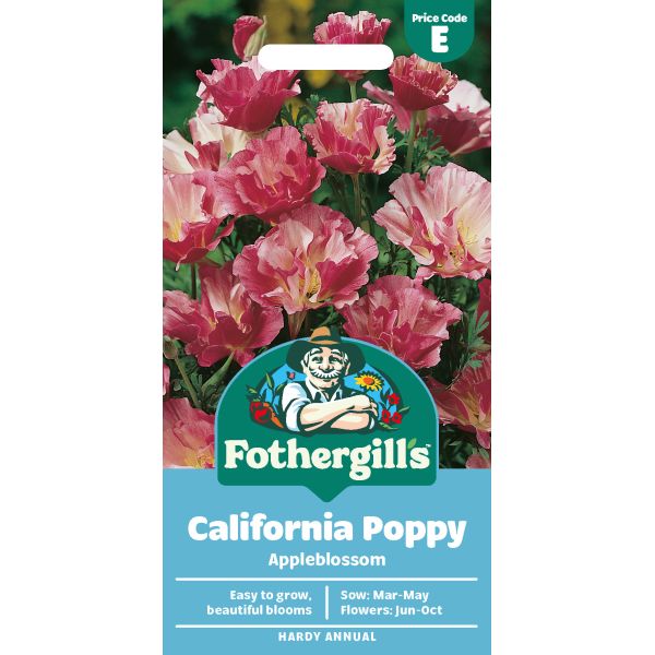 Californian Poppy Appleblossom Seeds