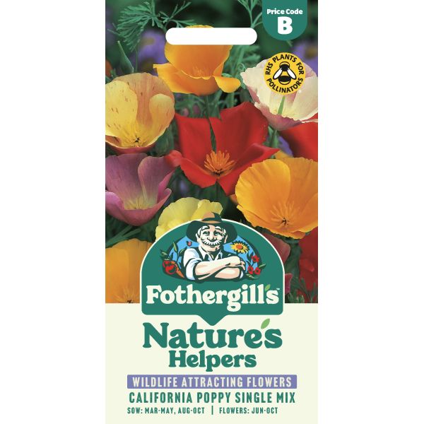 Californian Poppy Single Mixed Seeds