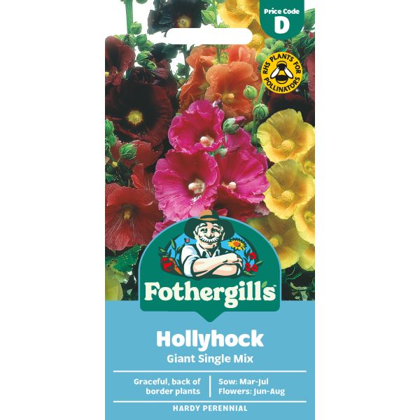 Hollyhock Giant Single