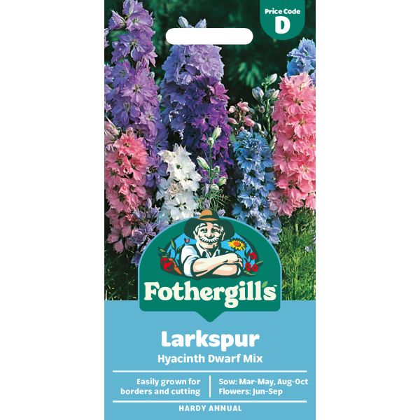 Larkspur Hyacinth Dwarf Seeds