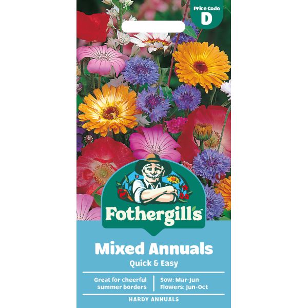 Mixed Annuals Quick & Easy Seeds