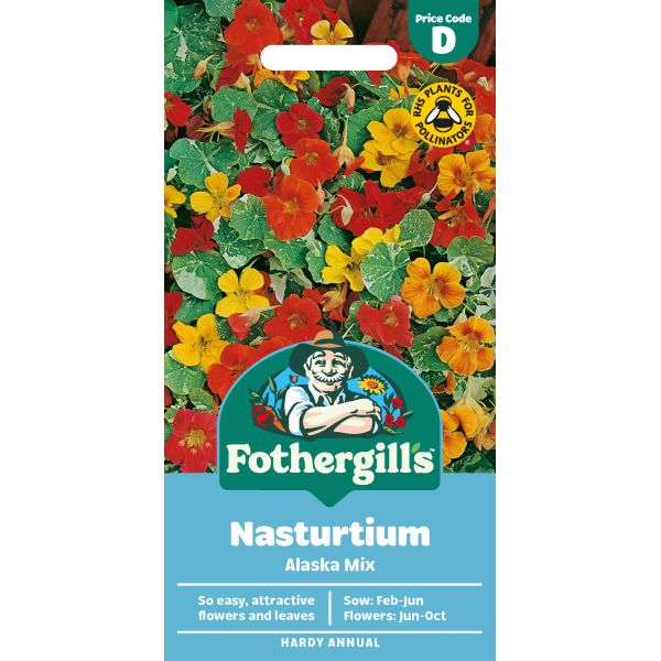 Nasturtium Alaska Seeds