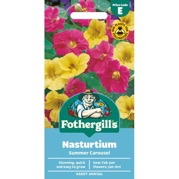 Nasturtium Summer Carousel Seeds