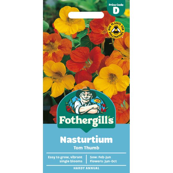 Nasturtium Tom Thumb Seeds