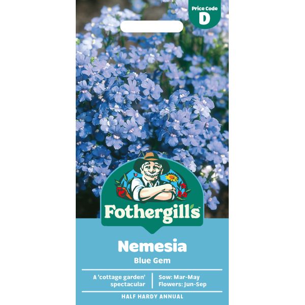Nemesia Blue Gem Seeds
