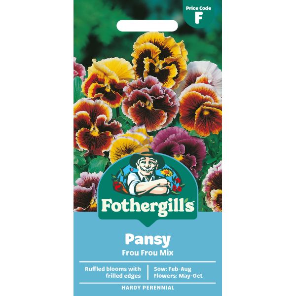 Pansy Frou Frou Seeds