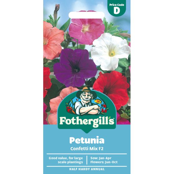 Petunia Confetti F2 Seeds