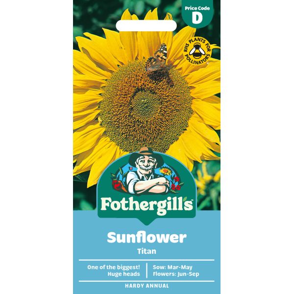 Sunflower Titan Seeds | Fothergill's