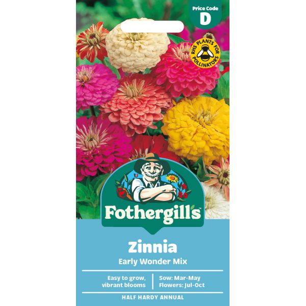 Zinnia Early Wonder Seeds