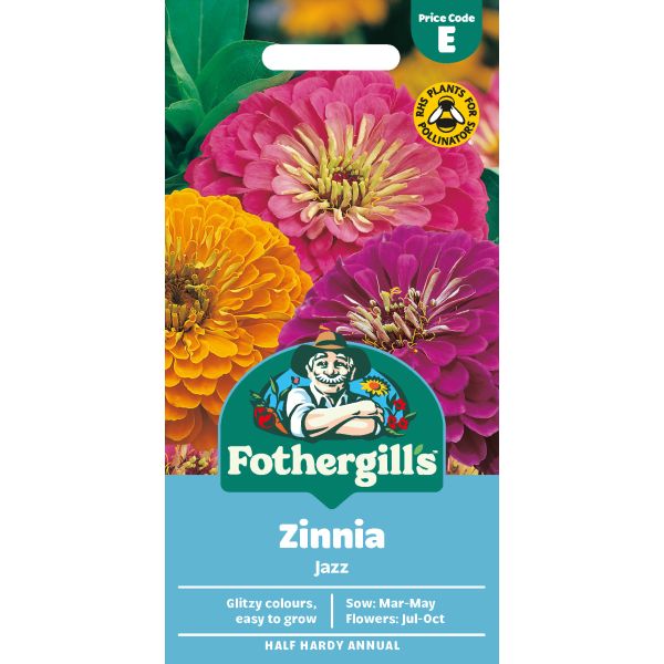 Zinnia Jazz Seeds
